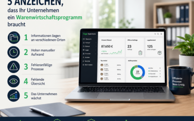 5 Anzeichen, dass Ihr Unternehmen ein Warenwirtschaftsprogramm braucht